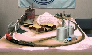 Model Train Layout Theme